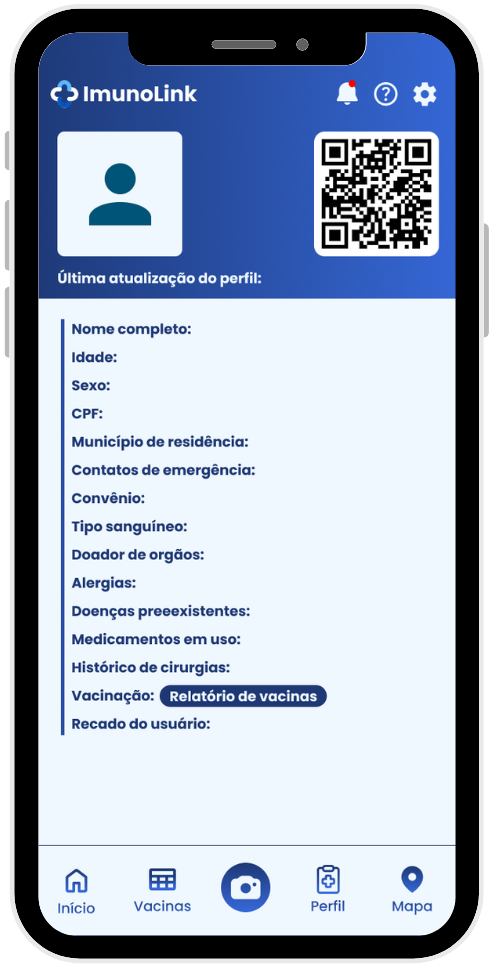 Perfil de Saúde no ImunoLink